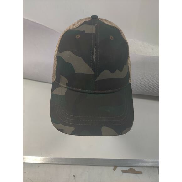 Camouflage Trucker Strapback Adjustable Baseball Hat Cap Infinity New - Picture 2 of 8